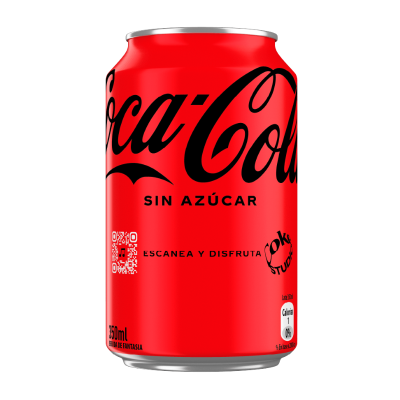 Bebida Coca-cola zero Lata